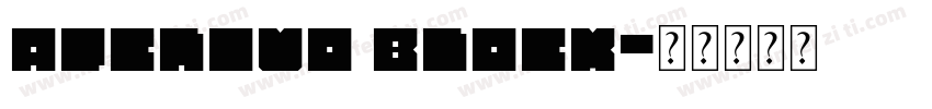 Archivo Block字体转换